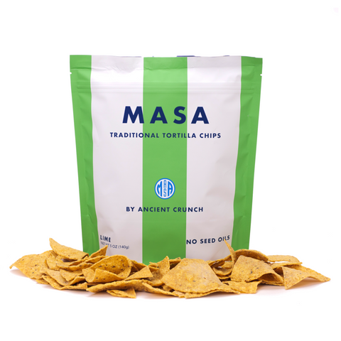 MASA Lime Seasoned Tortilla Chips Bag 5 oz