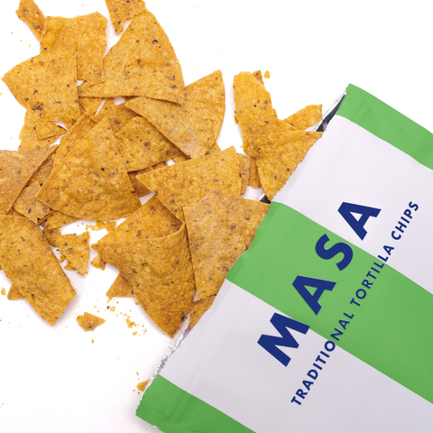 MASA Lime Seasoned Tortilla Chips Bag 5 oz
