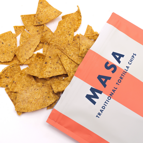 MASA Organic Corn Classic Tortilla Chips Bag