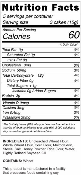 Honey Wheat Flavor Low Fat Multigrain Snack KIM'S MAGIC POP