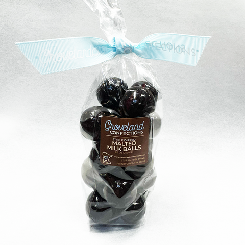 Triple Dipped Chocolate Malt Balls Premium Chocolate Confection Groveland Confections