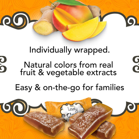 Ginger Essentials Box Ginger Chews Gift Set Lovely Candy Company