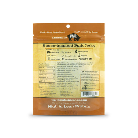 Craft Pork Jerky Collection 24 Bags Pork Jerky Big Fork Brands