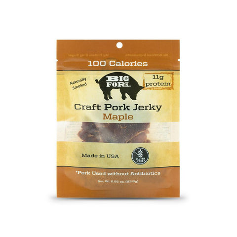 Craft Pork Jerky Sampler 3 Flavor Pack Big Fork Brands