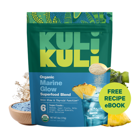 Marine Glow Nutrient Blend Skin Glow & Thyroid Function Kuli Kuli Foods