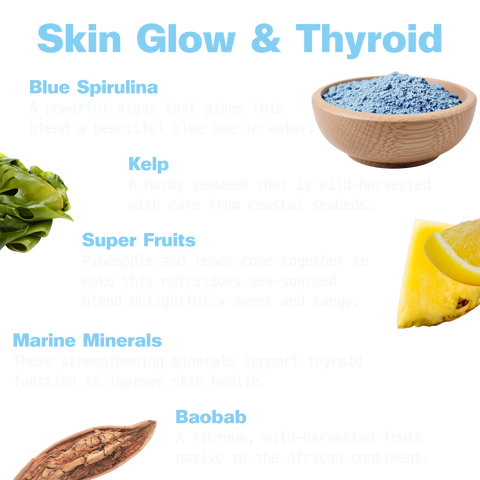 Marine Glow Nutrient Blend Skin Glow & Thyroid Function Kuli Kuli Foods