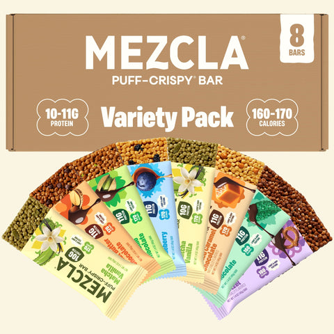 Mezcla Bars Variety Pack 1.4 oz Bars Sampler