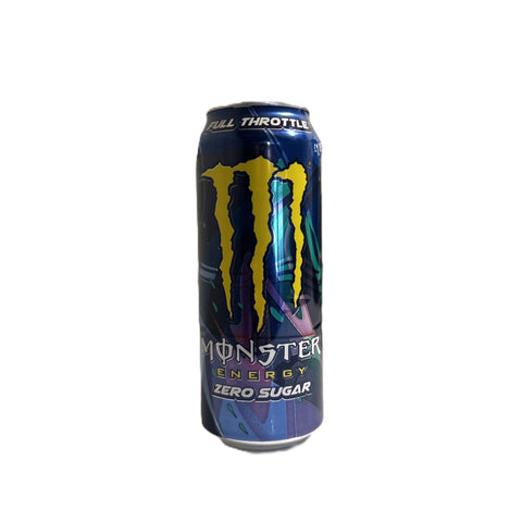 Peach & Nectarine Flavor Zero Sugar Energy Drink Monster Full Throttle