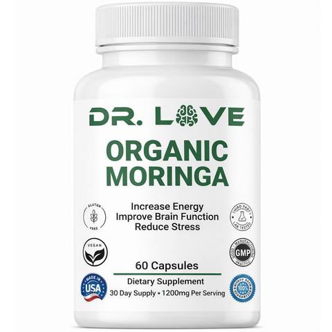 Moringa 1200mg Superfood Supplement Dr Love's