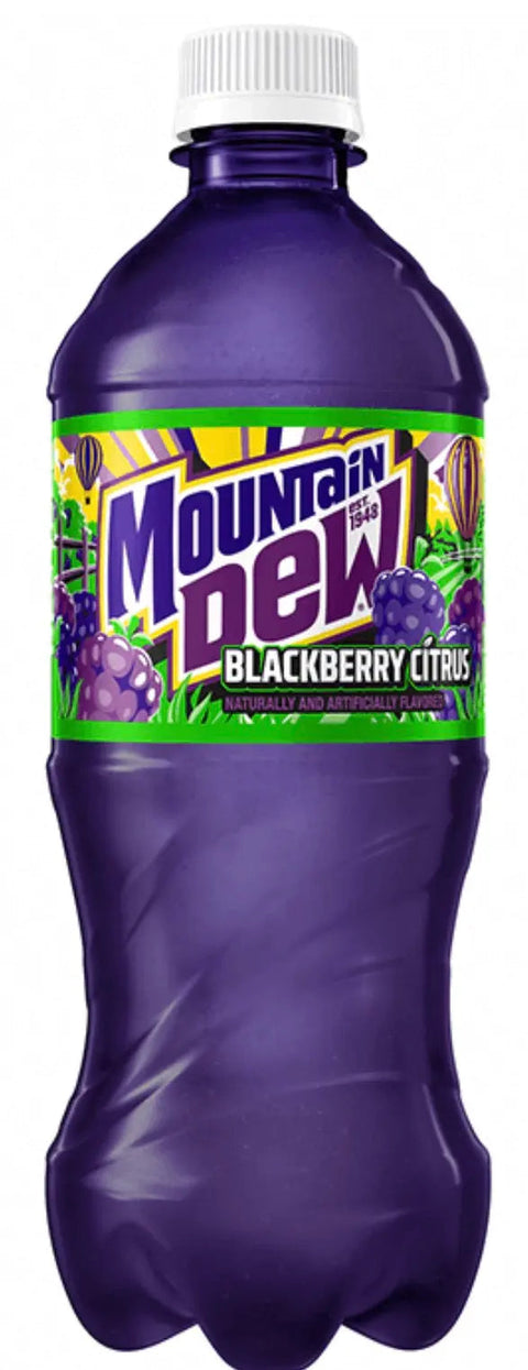 Mountain Dew Blackberry Citrus Berry Citrus Soft Drink United States