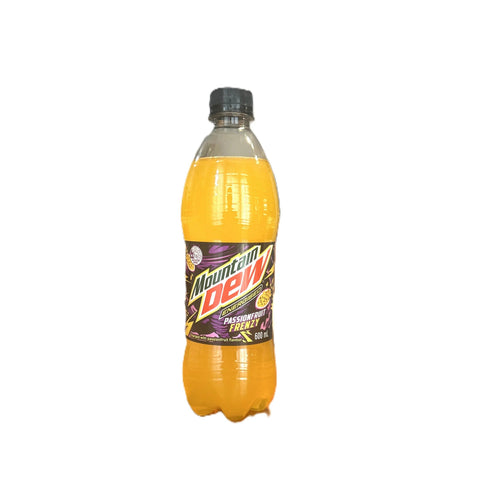 Mountain Dew Passionfruit Tropical Citrus Soda Energised Soft Drink Australia