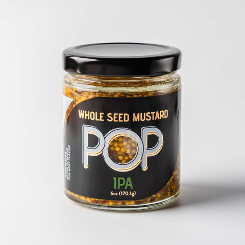 Old Brooklyn IPA Jalapeno Kaffir Lime Whole Grain Beer Mustard 6oz