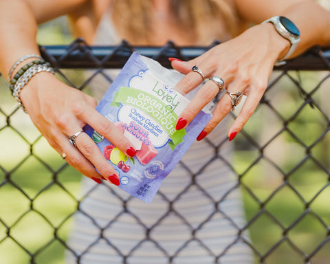 Organic Sour Chewy Candies Vegan Sour Fruit Chews Lovely Candy Co.
