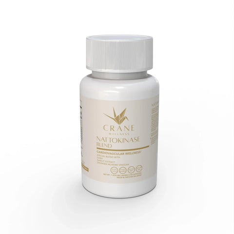 Nattokinase 6,000 FU Blend Dietary Supplement Crane Wellness