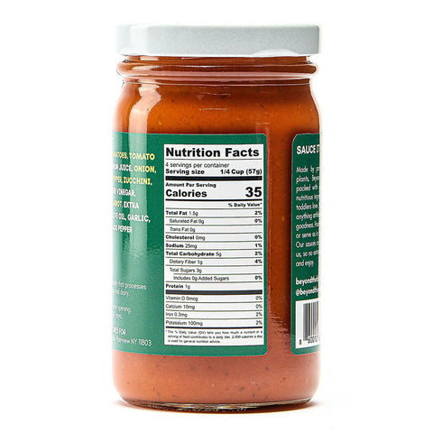 Tomato Sauce Veggie-Packed Kids Sauce Beyond the Bib