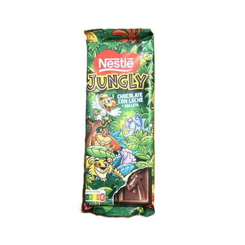 Crunchy Cookie Milk Chocolate Bar Rare Import Nestlé Jungly