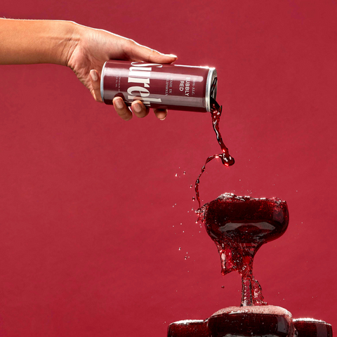 Non-Alcoholic Bubbly Red Can 4-Pack Surely