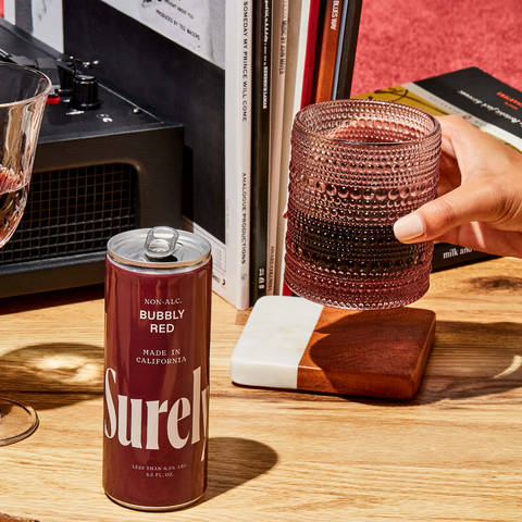 Non-Alcoholic Bubbly Red Can 4-Pack Surely