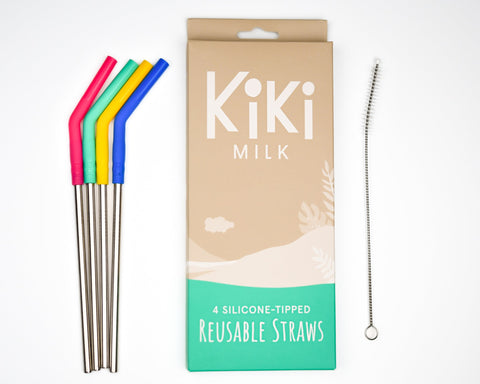 Kiki Milk Straws 4 Pack Milk Straws Kiki Milk