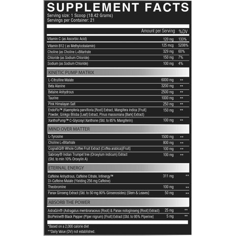 NutriFitt Krobaa Pre-Workout