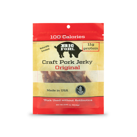 Craft Pork Jerky Collection 24 Bags Pork Jerky Big Fork Brands
