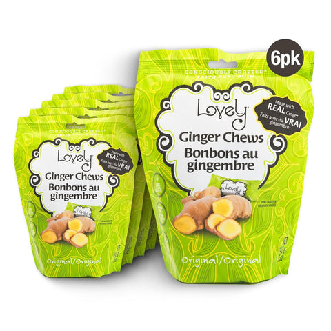 Ginger Chews Real Indonesian Ginger Candy Lovely Candy Co.