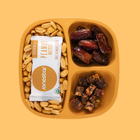 Organic Peanut Butter with Chia Seeds Snack Box of 12 Jonesbar