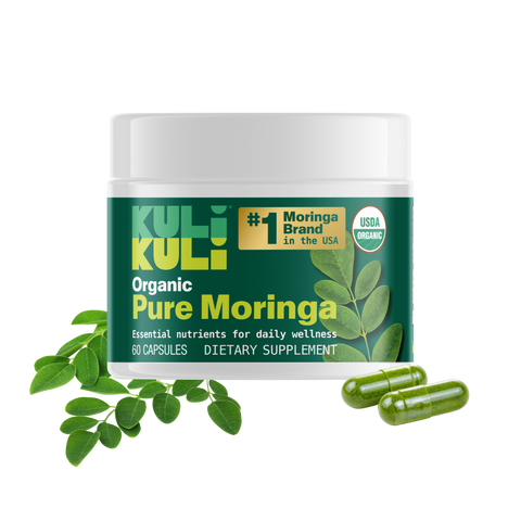 Pure Moringa Energy Capsules 60 Count