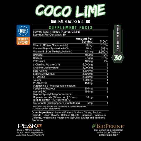 Pre Hustle V3 Performance Boosting Pre-Workout Supplement BLACKLABEL
