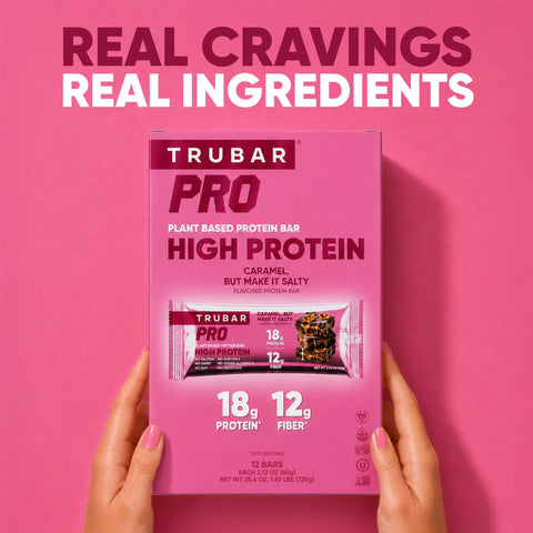 Plant-Based Protein Bar Caramel But Make It Salty TRUBAR PRO