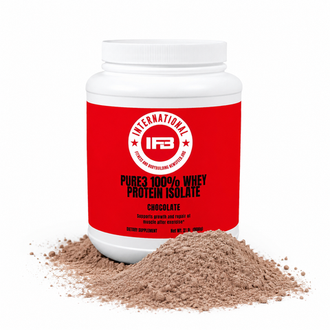 Whey Protein Isolate Chocolate Protein Supplement PURE3