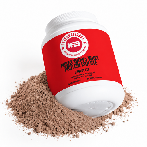 Whey Protein Isolate Chocolate Protein Supplement PURE3
