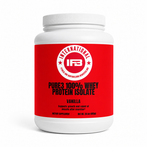 Whey Protein Isolate Vanilla PURE3 100% Whey Protein Isolate