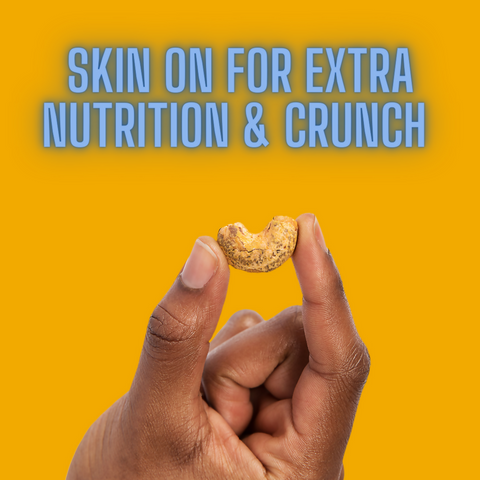 Golden Turmeric Wrapped Cashews Air-Roasted Snack Karma