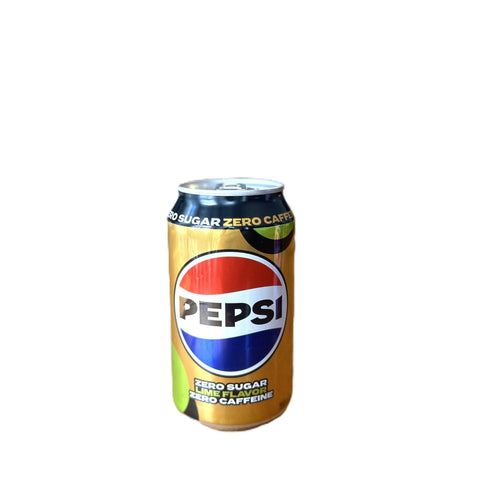 Pepsi Lime Zero Sugar Zero Caffeine Rare Exotic Cola Korea