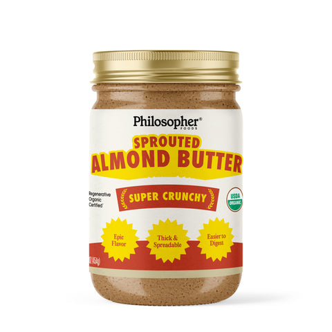 Super Crunchy Sprouted Almond Butter
