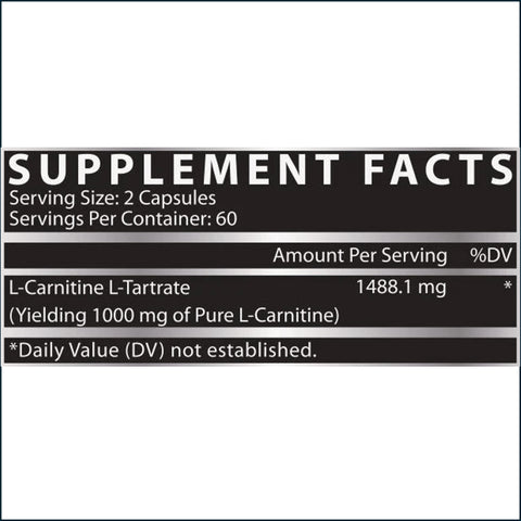 Nutrex L-Carnitine 1000, 120 Caps