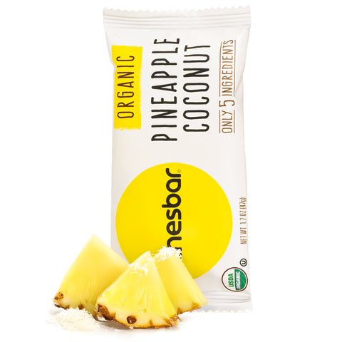 Pineapple Coconut Organic Snack Bar Box of 12