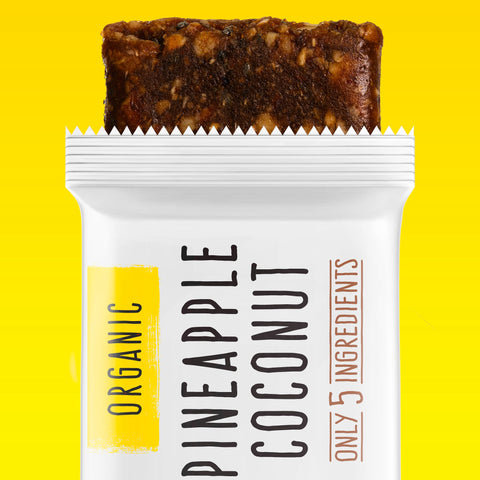 Pineapple Coconut Organic Snack Bar Box of 12