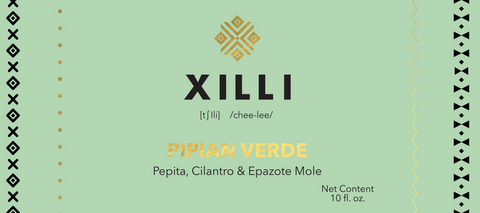 Xilli Pipian Verde Classic Green Pepita Mole - 12 Jars x 10 oz