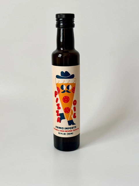 Pizza Oil Cayenne & Herb Infused Olive Oil Primis Imports