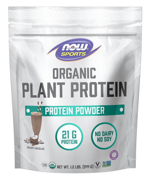 Plant Protein Powder, Organic, 1.2 lb