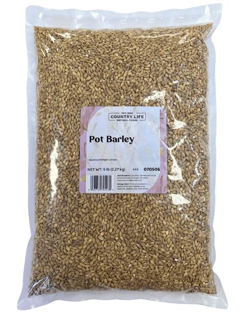 Barley, Pot