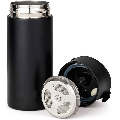 Coast Roast Portable French Press Coffee Tumbler– Brew Organic Coffee Anywhere