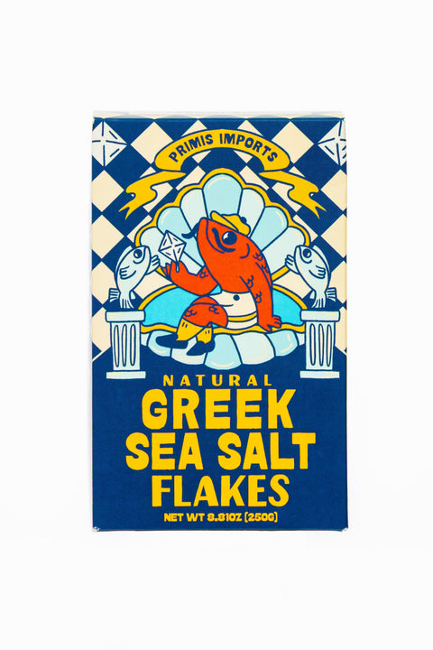 Greek Sea Salt Flakes Messolonghi Finishing Salt