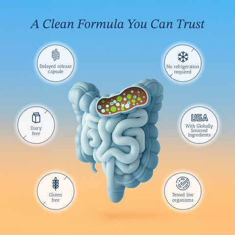 Probiotic 25 Billion Organisms Pro-25 Probiotic Vitamin Bounty