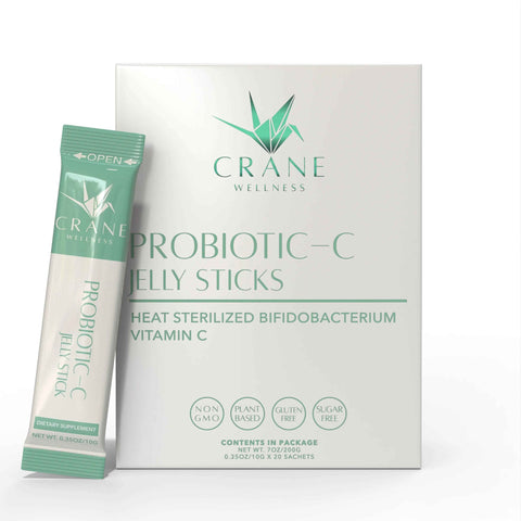 Probiotic 10 Billion Bifidobacterium Jelly Sticks with Vitamin C