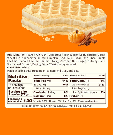 Wafers Pumpkin Spice