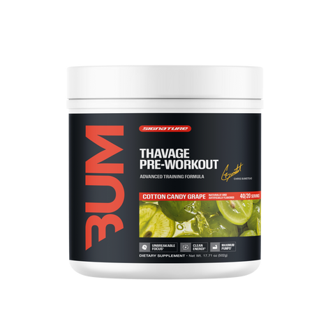 Raw Nutrition Thavage Pre-Workout Clean Stimulant CBUM Series