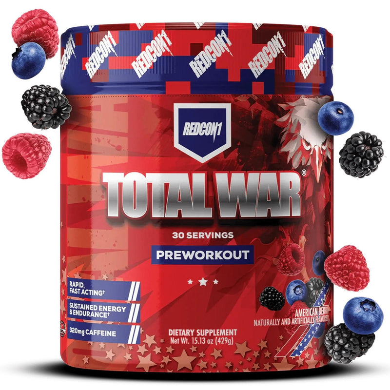 Pre-Workout 320mg Caffeine Total War REDCON1